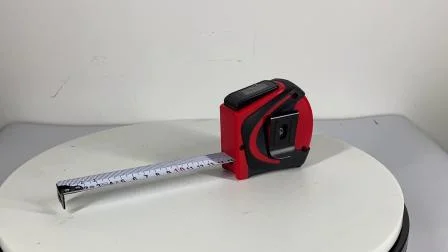 Accurate Laser Measure Tape with LED Screen, Rubber Insert and Shock